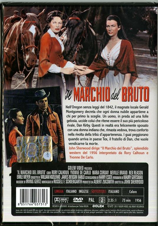 Il marchio del bruto (DVD) di John Sherwood - DVD - 2