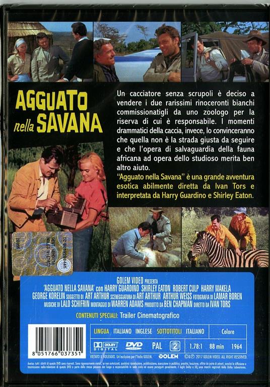 Agguato nella savana (DVD) di Ivan Tors - DVD - 2