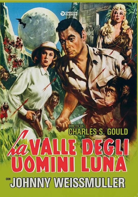 La Valle degli uomini della Luna (DVD) di Charles S. Gould - DVD