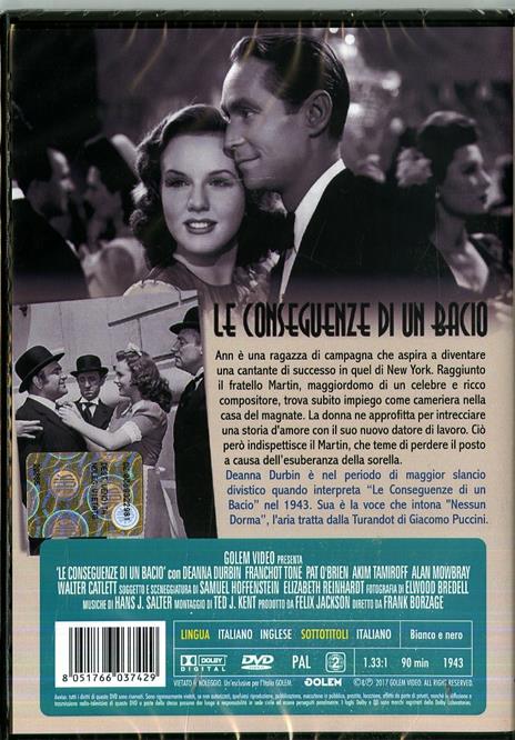 Le conseguenze di un bacio (DVD) di Frank Borzage - DVD - 2