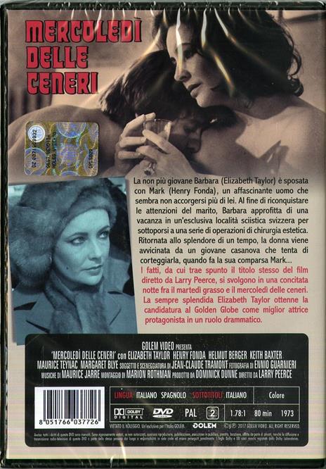Mercoledì delle Ceneri (DVD) di Larry Peerce - DVD - 2