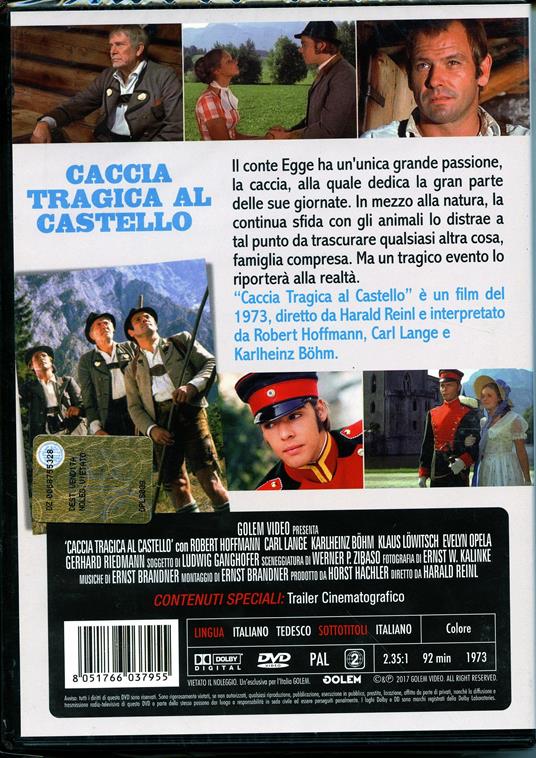 Caccia tragica al castello (DVD) di Harald Reinl - DVD - 2