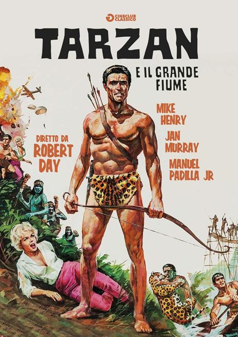 Tarzan e il grande fiume (DVD) di Robert Day - DVD
