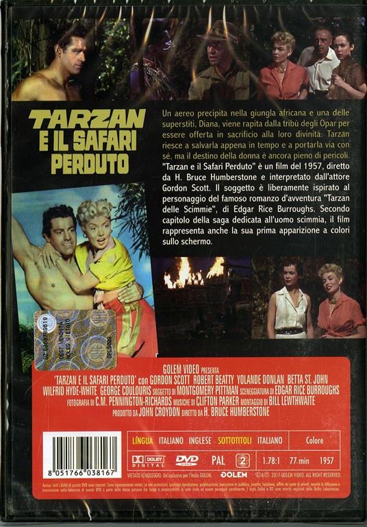 Tarzan e il safari perduto (DVD) di H. Bruce Humberstone - DVD - 2