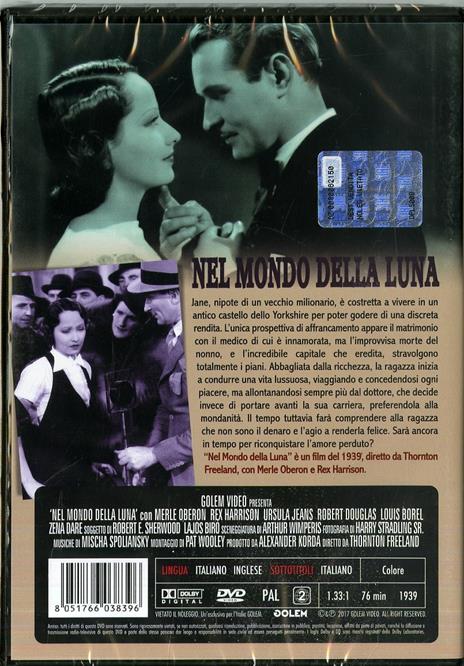 Nel mondo della luna (DVD) di Thornton Freeland,William K. Howard - DVD - 2