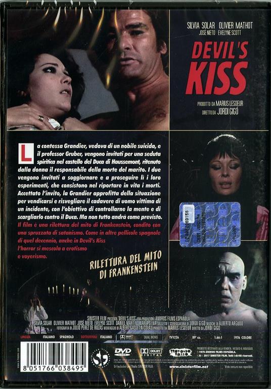 Devil's Kiss (DVD) di Jordi Gigó - DVD - 2