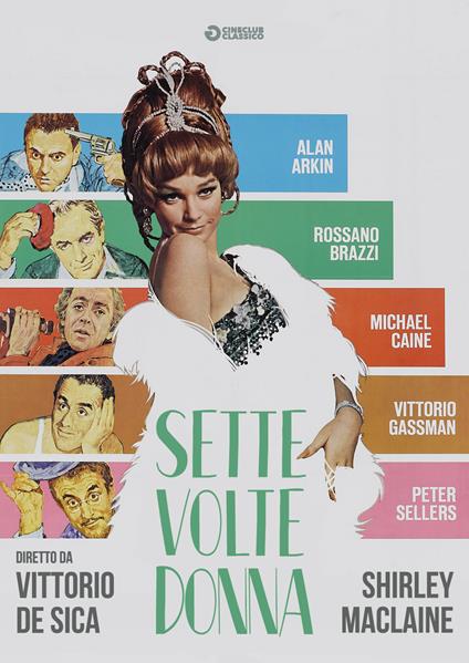 Sette volte donna (DVD) di Vittorio De Sica - DVD