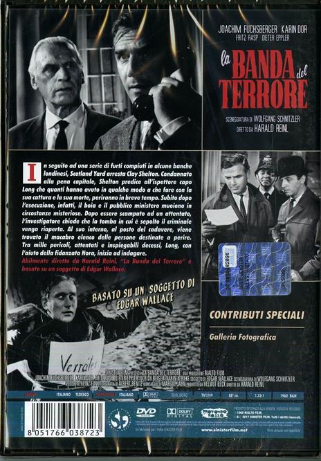 La banda del terrore (DVD) di Harald Reinl - DVD - 2