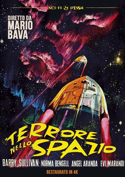 Terrore nello spazio. Restaurato in 4K (DVD) di Mario Bava - DVD