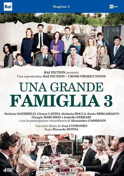Una Grande Famiglia Stagione 3 (4 DVD) di Riccardo Milani - DVD