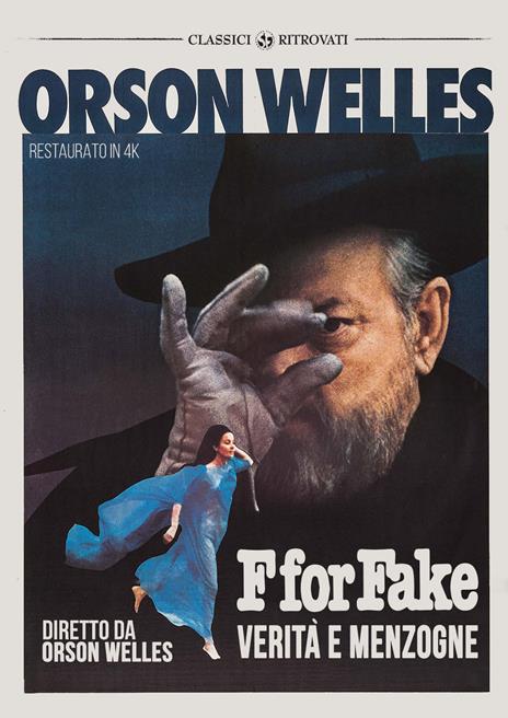 F come falso. Verità e menzogna. Restaurato in 4K (DVD) di Orson Welles - DVD