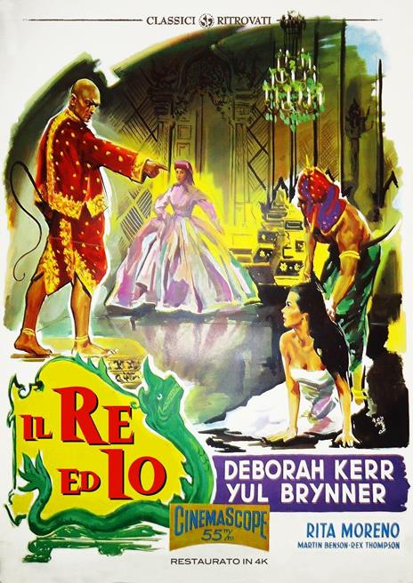 Il re ed io. Restaurato in 4K (2 DVD) di Walter Lang - DVD