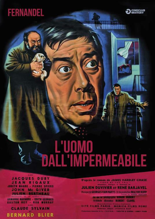 L' uomo dall'impermeabile (DVD) di Julien Duvivier - DVD