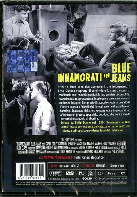 Innamorati in blue jeans (DVD) di Philip Dunne - DVD - 2