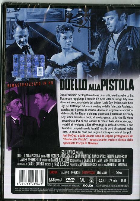 Duello alla pistola. Rimasterizzato in Hd (DVD) di Joseph F. Newman - DVD - 2