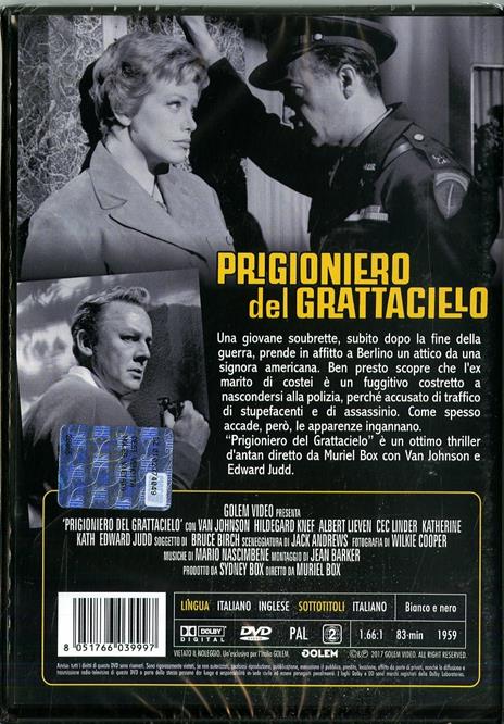 Prigioniero del grattacielo (DVD) di Muriel Box - DVD - 2