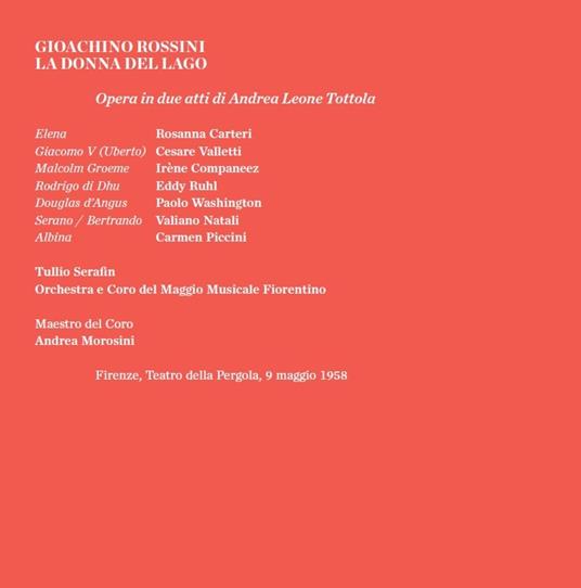 La donna del lago - CD Audio di Gioachino Rossini,Tullio Serafin,Rosanna Carteri,Cesare Valletti - 3