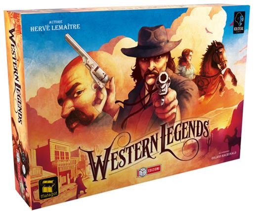 Western Legends - Scatola Base. Gioco da tavolo