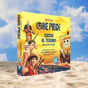 Giocattolo One piece. Escape Game - caccia al tesoro. Gioco da tavolo MS Edizioni