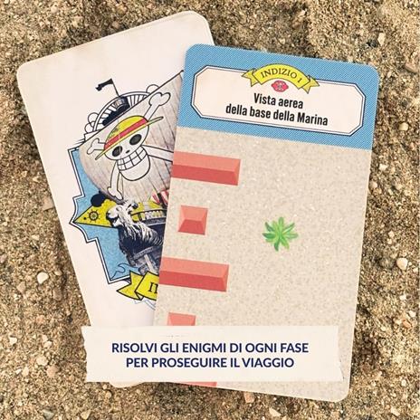 One piece. Escape Game - caccia al tesoro. Gioco da tavolo - 5