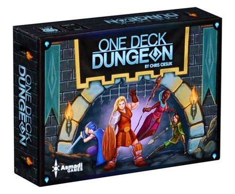 One Deck Dungeon. Gioco da tavolo