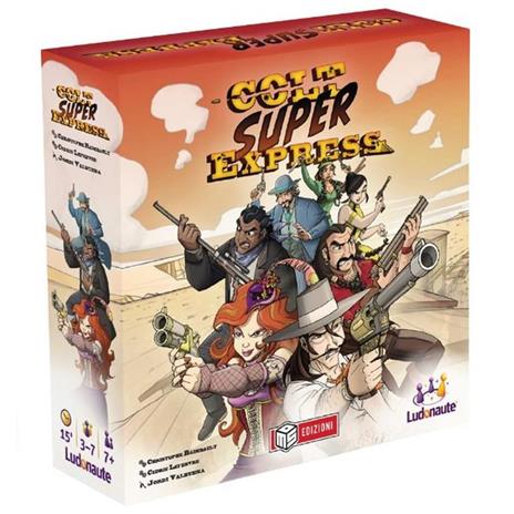 Colt Super Express. Gioco da tavolo