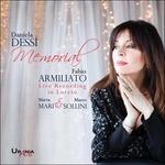 Memorial. Concerto in onore di Daniela Dessì - CD Audio di Charles Gounod,Pietro Mascagni,Giovanni Battista Pergolesi,Franz Schubert,Fabio Armiliato