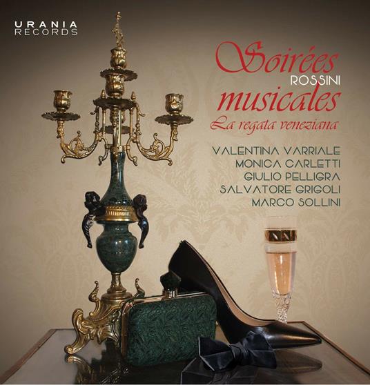 Soirées musicales. La regata veneziana - CD Audio di Gioachino Rossini,Marco Sollini,Valentina Varriale