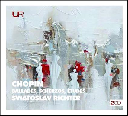 4 Ballate - 4 Scherzi - Studi (Selezione) - CD Audio di Frederic Chopin,Sviatoslav Richter