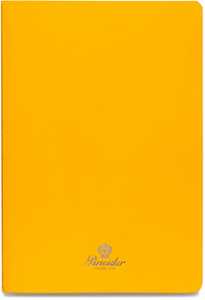 Cartoleria Taccuino Pineider, Notes Jazz, 80F, 80G, Celeste Yellow - 14,50 x 21 cm Pineider