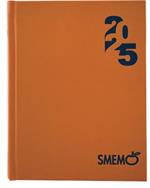 Diario giornaliero Smemoranda 2024/25, 16 mesi, Arancione - 11 x 15 cm