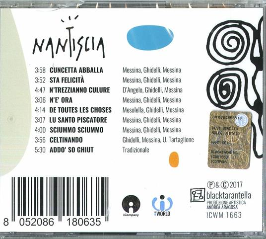 Nantiscia - CD Audio di Nantiscia - 2