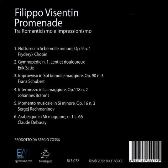 Promenade - CD Audio di Filippo Visentin - 2