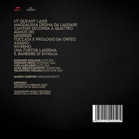 Miserere - CD Audio di Rosario Giuliani - 2