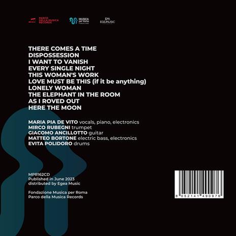 This Woman's Work - CD Audio di Maria Pia De Vito - 2