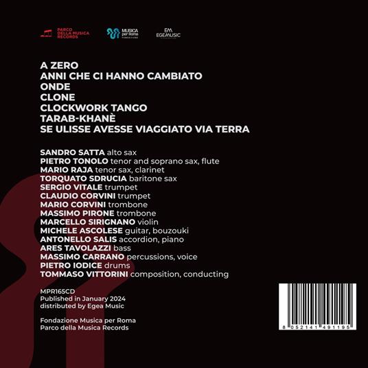 Live at Casa del Jazz - CD Audio di Tommaso Vittorini - 2