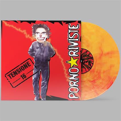 Tensione 16 (140 gr. Orange Marbled Coloured Vinyl - Numbered Edition) - Vinile LP di Porno Riviste