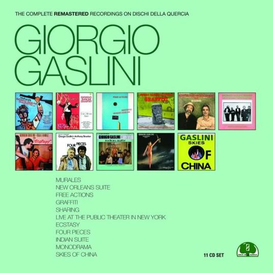Giorgio Gaslini - CD Audio di Giorgio Gaslini