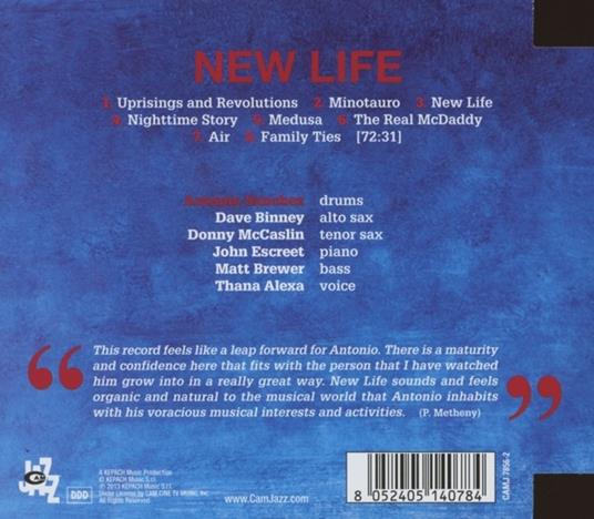 New Life - CD Audio di Antonio Sanchez - 2