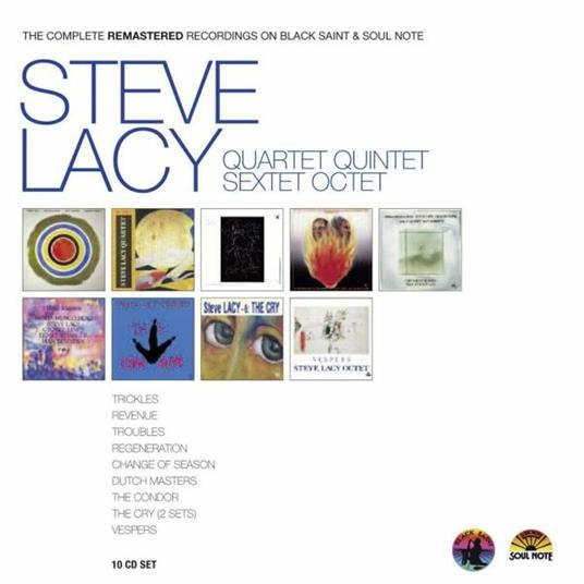 The Complete Remastered Recordings on Black Saint & Soul Note - CD Audio di Steve Lacy