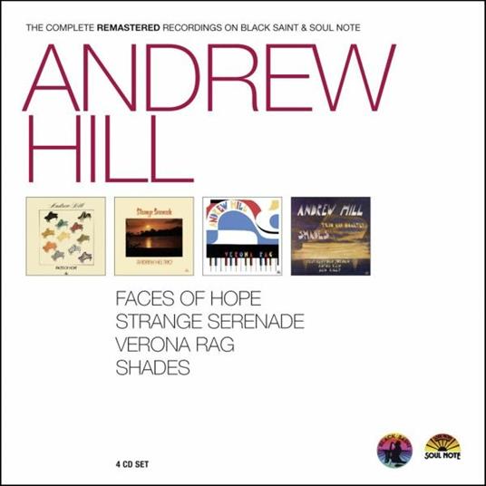 The Complete Remastered Recordings in Black Saint & Soul Note - CD Audio di Andrew Hill