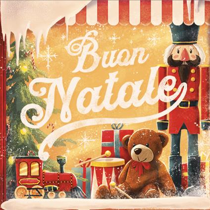 Biglietto auguri Legami Christmas, Xmas Window - 7x7 cm