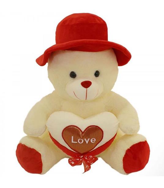 Peluche Orso Con Cuorel Pupazzo Bambini Orsacchiotto Idea Regalo San  Valentino - Trade Shop TRAESIO - Peluches - Giocattoli