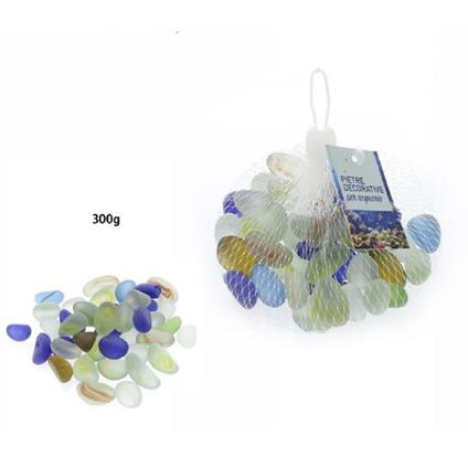 300 Pietre Luminose Per Giardino E Acquario - Ciottoli Fluorescenti Colorati Che Brillano Al Buio