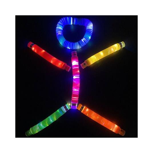 Tubo Luminoso A Led Pop Antistress Giocattolo Sensoriale Per Bambini  Stretch - TrAdE Shop Traesio - 12 Pezzi - Giochi e giocattoli - Giocattoli