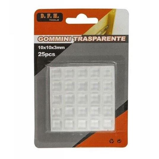 Gommini Antiscivolo Per Tappeti - 6 Pezzi Quadrati 10x10cm, Lavabili E Riutilizzabili - Foto 11