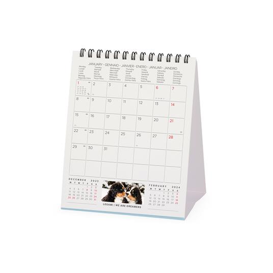 Calendario 2024, da tavolo, 12 x 14, 5 cm PUPPIES - 2