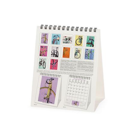 Calendario 2024, da tavolo, carta non patinata 12 x 14, 5 cm BIKE ART - 4