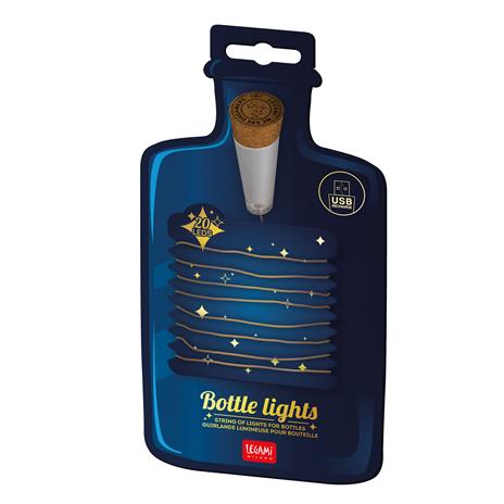 Catena luminosa per bottiglie, ricaricabile tramite USB. Bottle Lights - String Lights For Bottles - Usb Rechargeable - 5