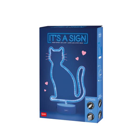 Lampada Led. It'S A Sign - Neon Effect Led Lamp - Kitty